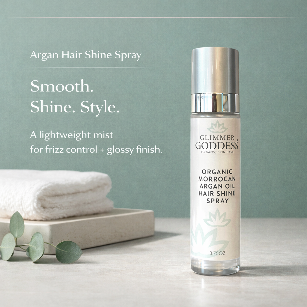 Organic Hair Shine Spray | Moroccan Argan Oil