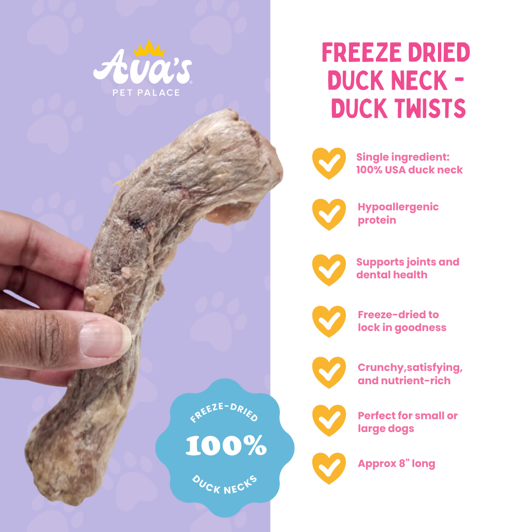 Freeze Dried Duck Neck - Duck Twists