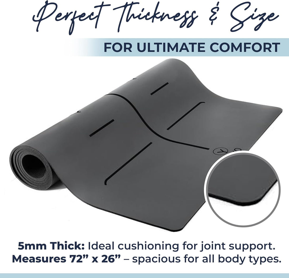 Eco Balance Pro Yoga Mat- 5 mm