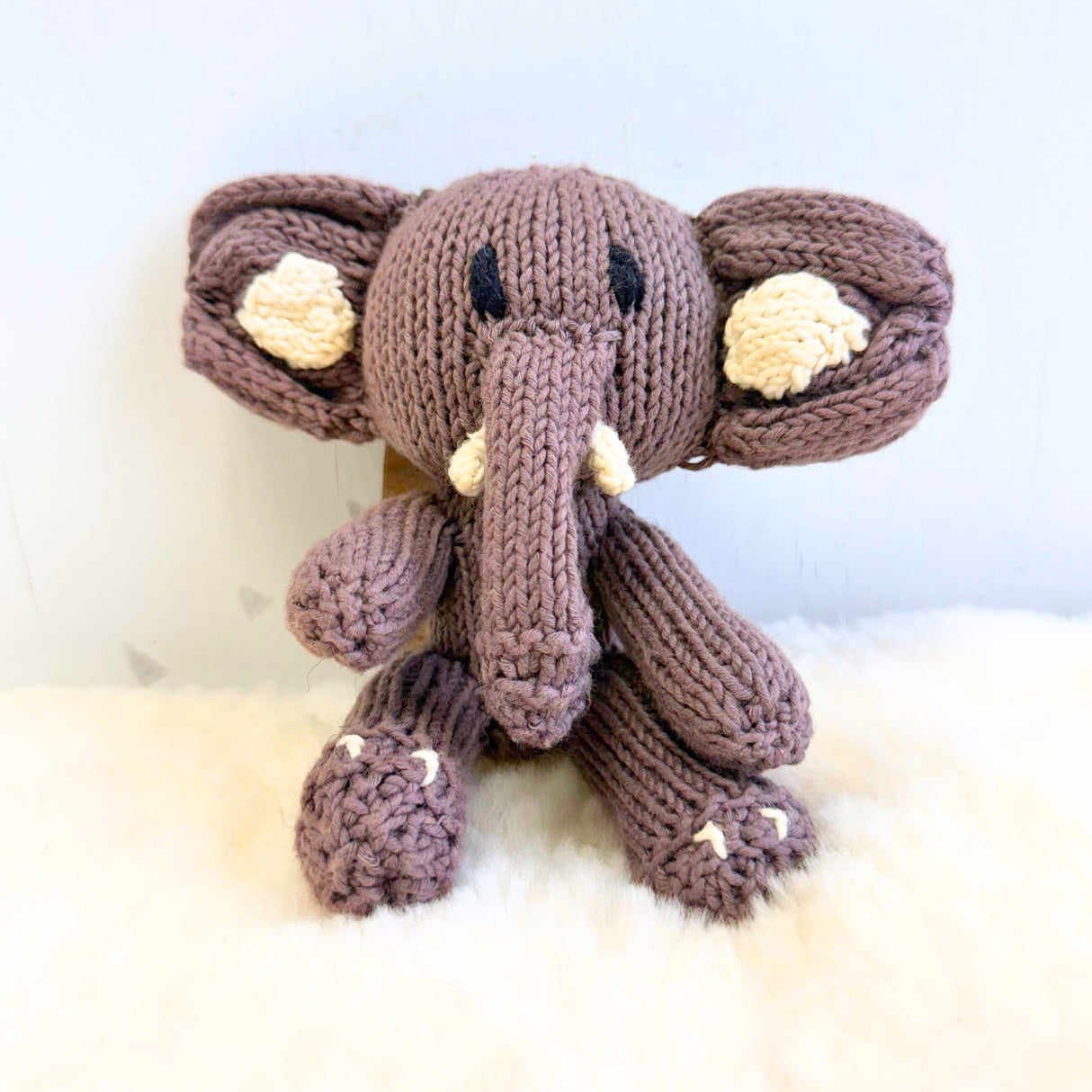 Knit Buddy | Peanut the elephant