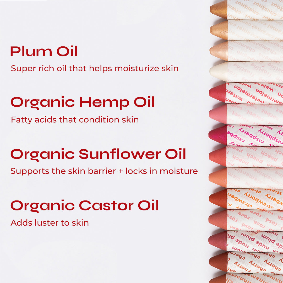 3-in-1 Balmie Makeup Crayon Trio Set