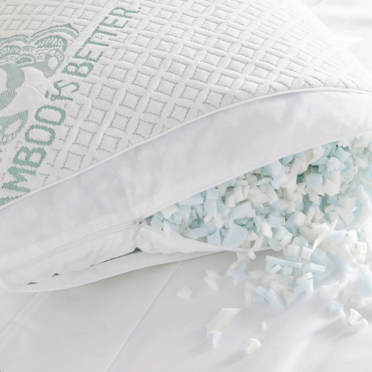 Adjustable Bamboo Cooling Pillow | Queen & King