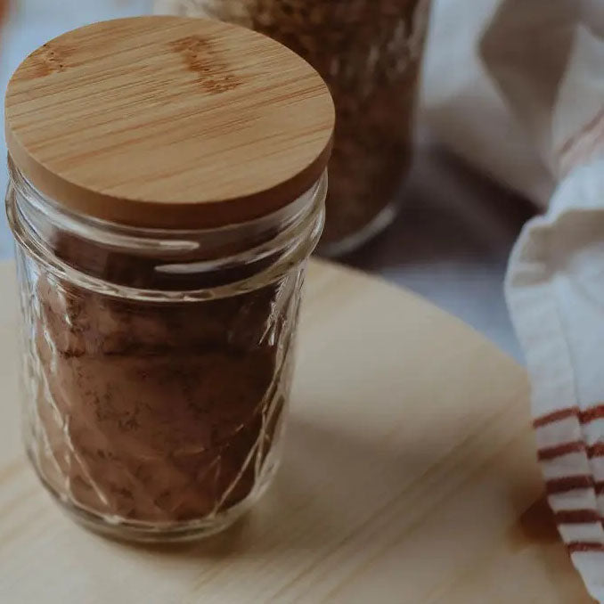Bamboo Jar Lids - Jars not included