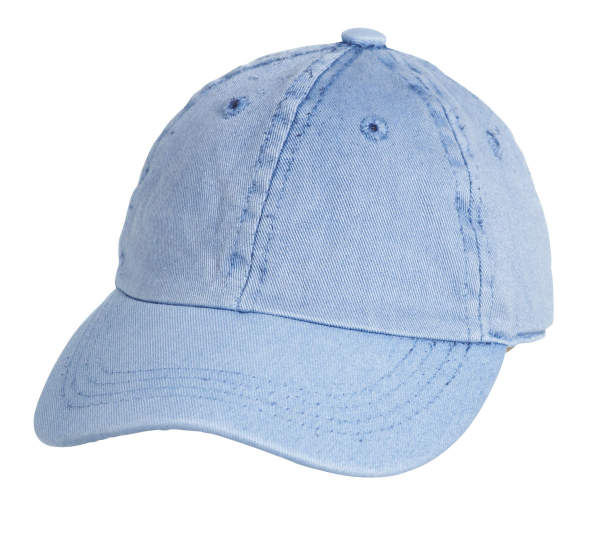 Boys and Girls 100% Cotton Twill UPF 50+ Baseball Hat (Dyed & Finished in USA*)