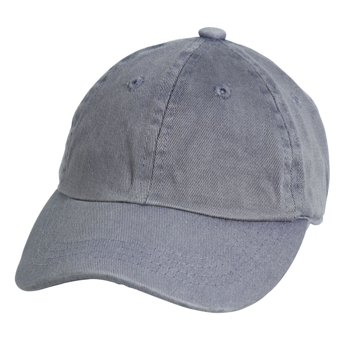 Boys and Girls 100% Cotton Twill UPF 50+ Baseball Hat (Dyed & Finished in USA*)