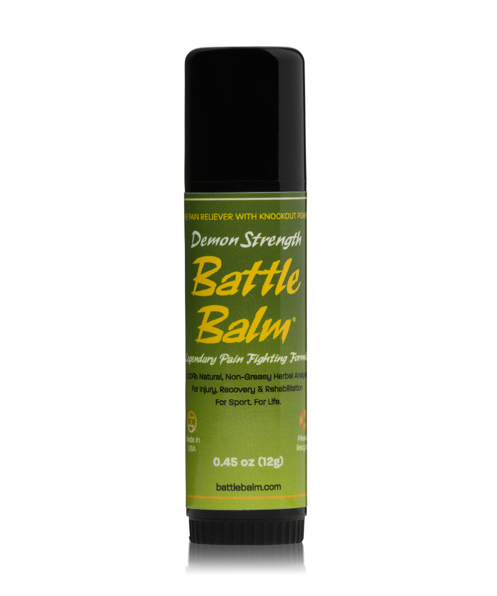 Battle Balm® Stick - Demon Strength All Natural & Organic Pain Relief