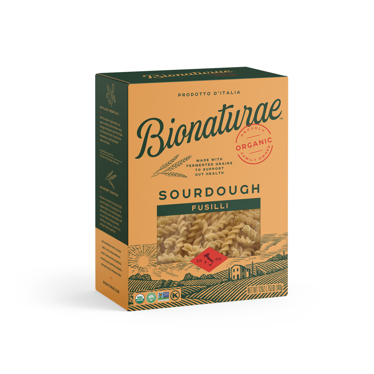 Organic Sourdough Fusilli