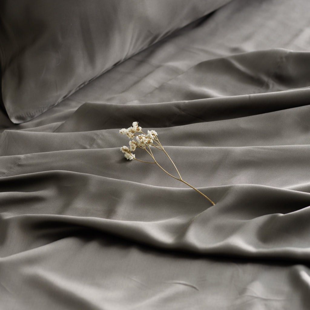 Organic Bamboo Sateen Duvet Cover Set