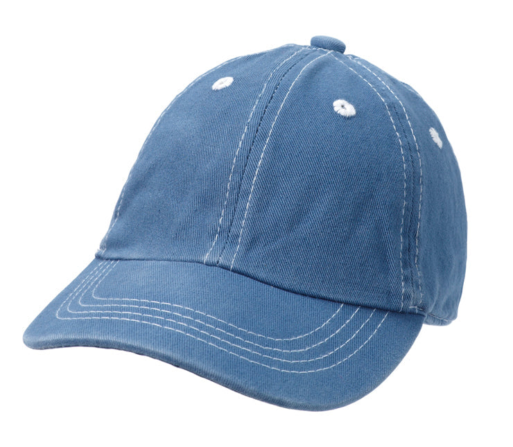 Boys and Girls 100% Cotton Twill UPF 50+ Baseball Hat (Dyed & Finished in USA*)
