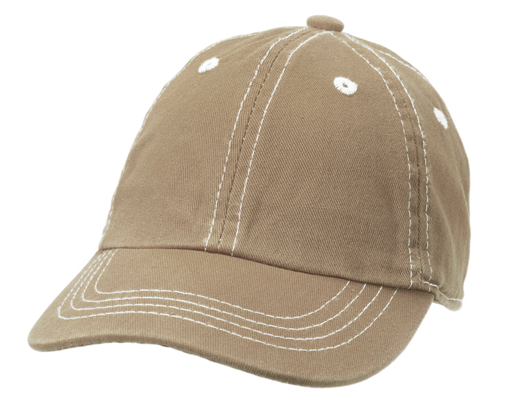 Boys and Girls 100% Cotton Twill UPF 50+ Baseball Hat (Dyed & Finished in USA*)