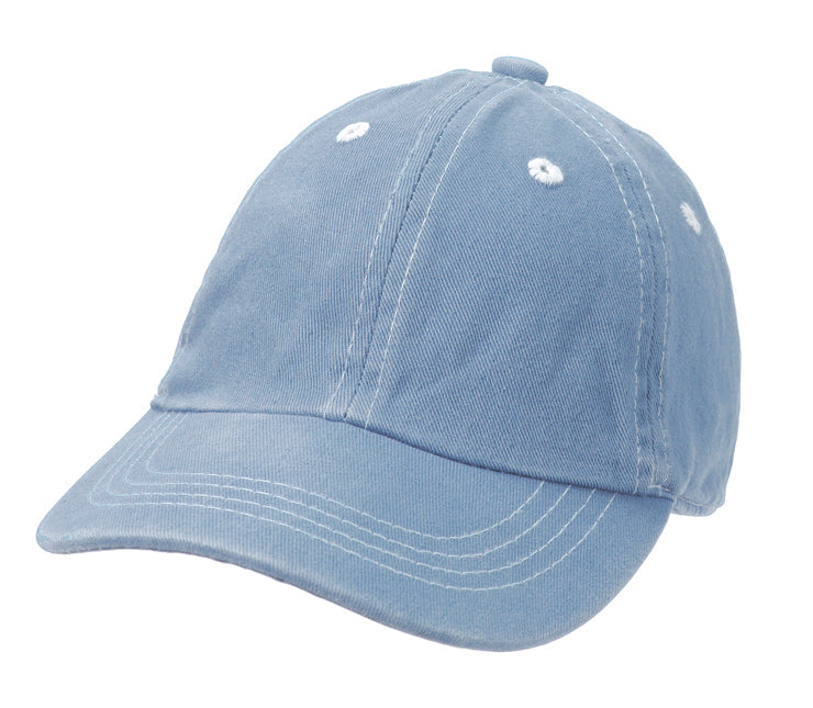 Boys and Girls 100% Cotton Twill UPF 50+ Baseball Hat (Dyed & Finished in USA*)