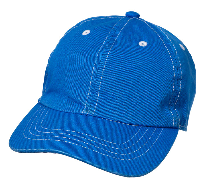 Boys and Girls 100% Cotton Twill UPF 50+ Baseball Hat (Dyed & Finished in USA*)