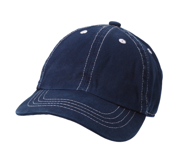 Boys and Girls 100% Cotton Twill UPF 50+ Baseball Hat (Dyed & Finished in USA*)