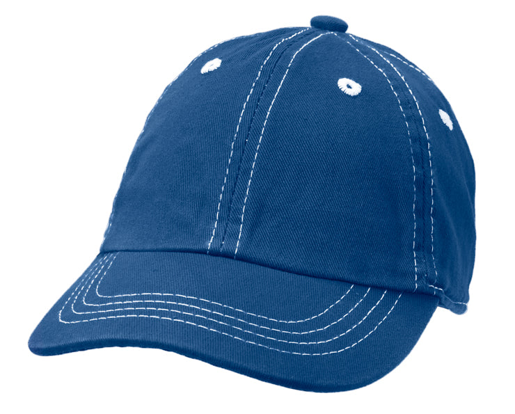Boys and Girls 100% Cotton Twill UPF 50+ Baseball Hat (Dyed & Finished in USA*)