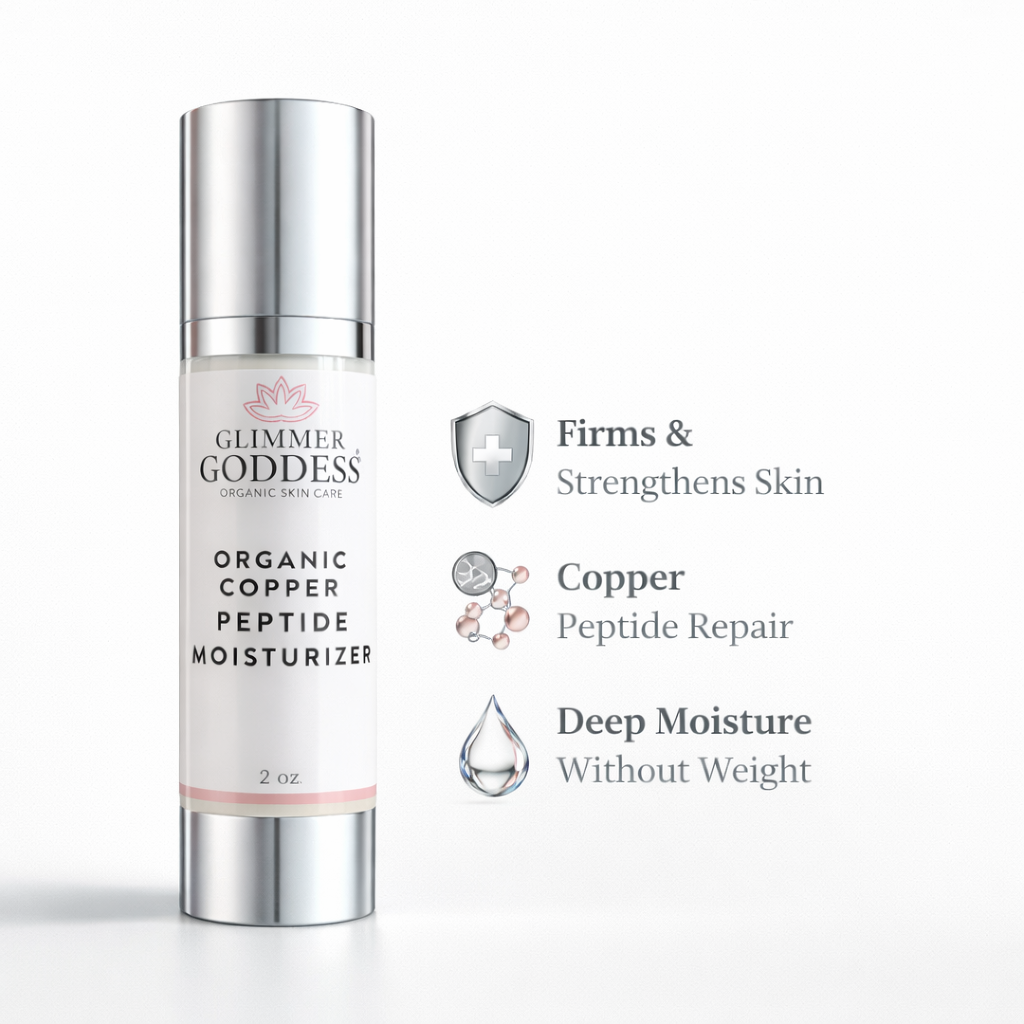 Organic Copper Peptide GHK-CU Anti-Aging Moisturizer – Lightweight Hydrating Cream