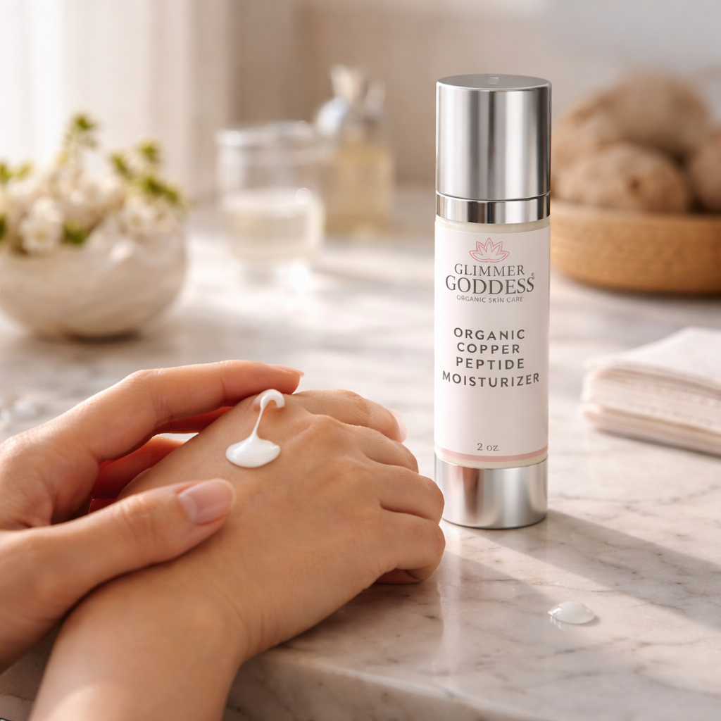Organic Copper Peptide GHK-CU Anti-Aging Moisturizer – Lightweight Hydrating Cream