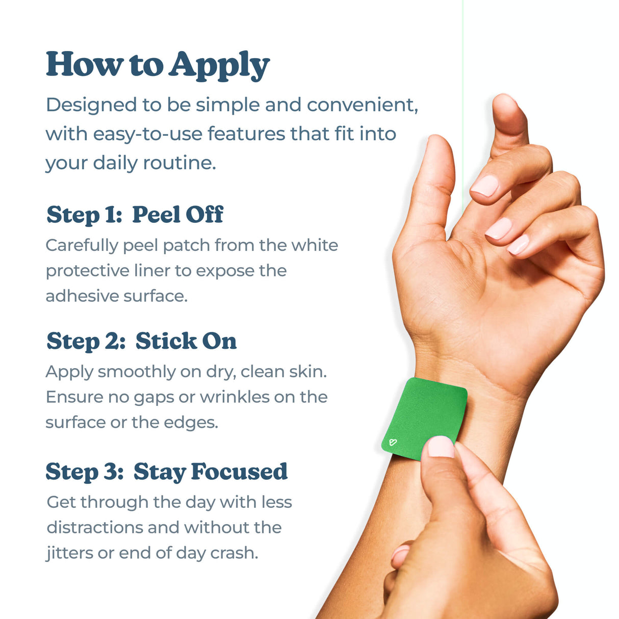 Stay Focused Patches + 2 Refills