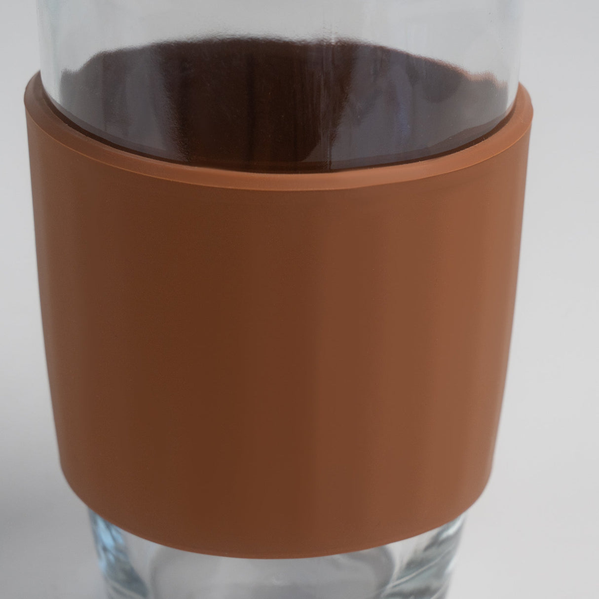 Borosilicate Glass Coffee Cup - Brown