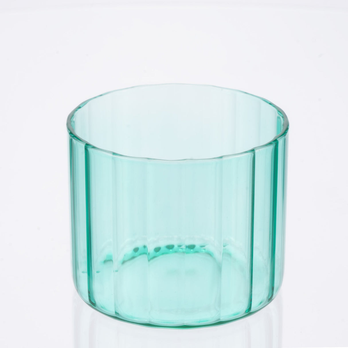 Glass Canister Set & Bamboo Lid - Diamond Blue