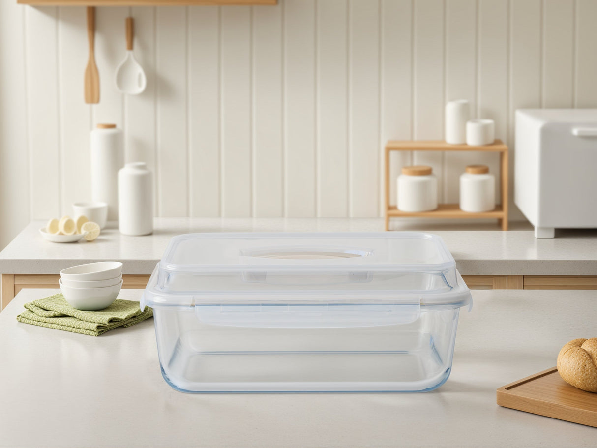 Bake & Carry Glass Set (5 Containers, Vanilla)
