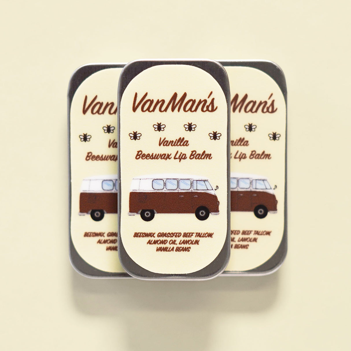 *New* VanMan's Beeswax Lip Balm