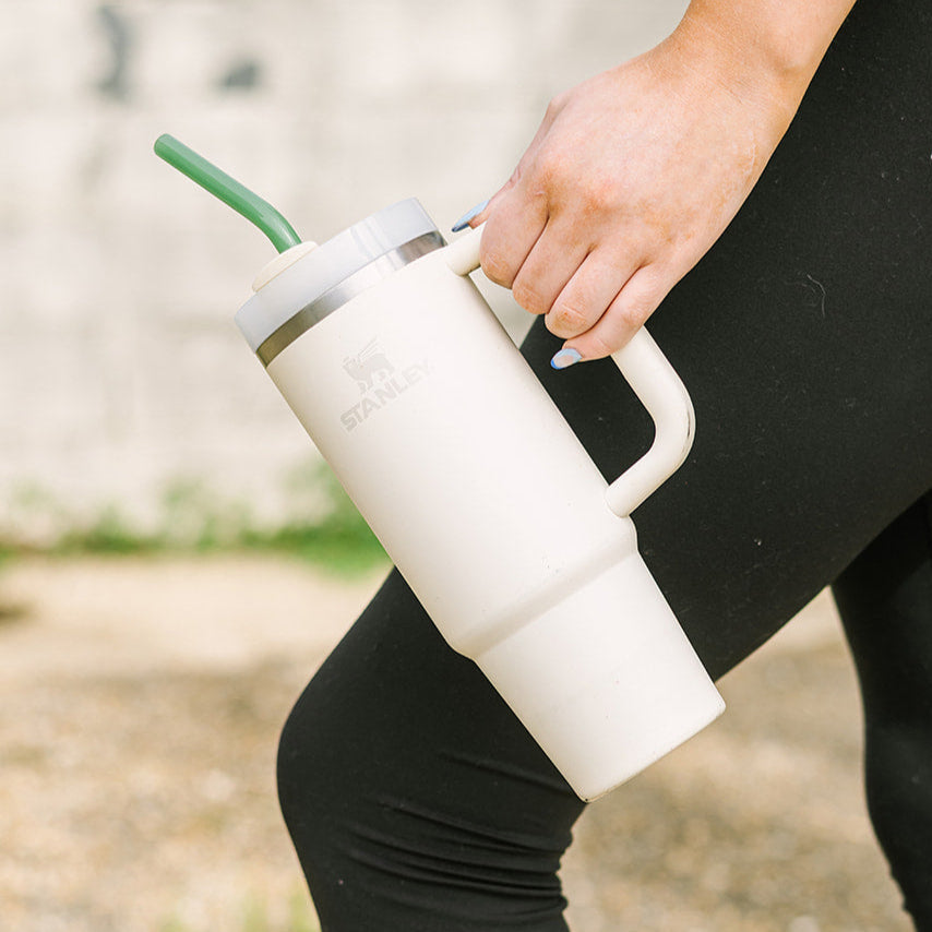 Tumbler 12" Glass Straw Set - Cote d'Azur