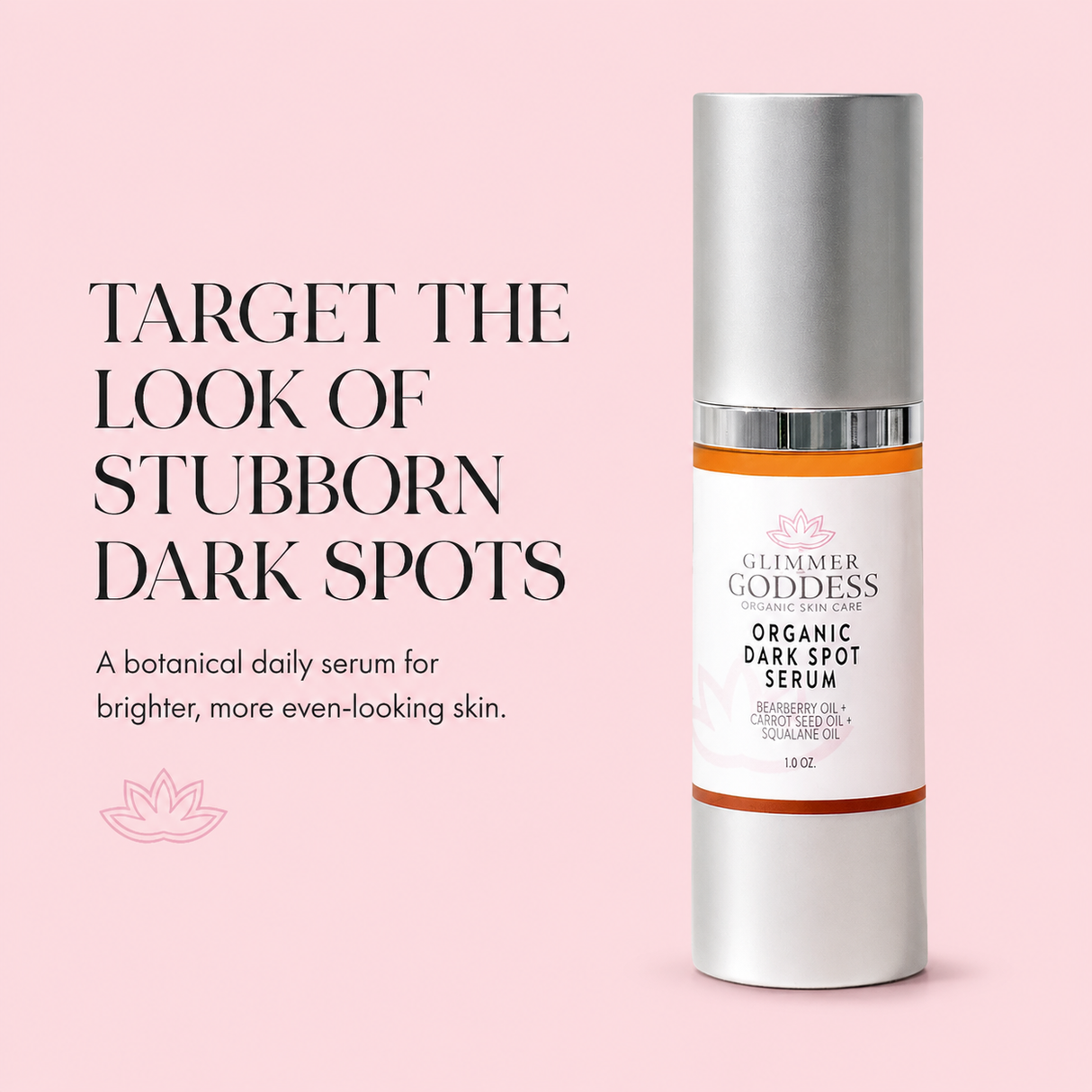Organic Dark Spot Serum – Brightens & Evens Skin Tone