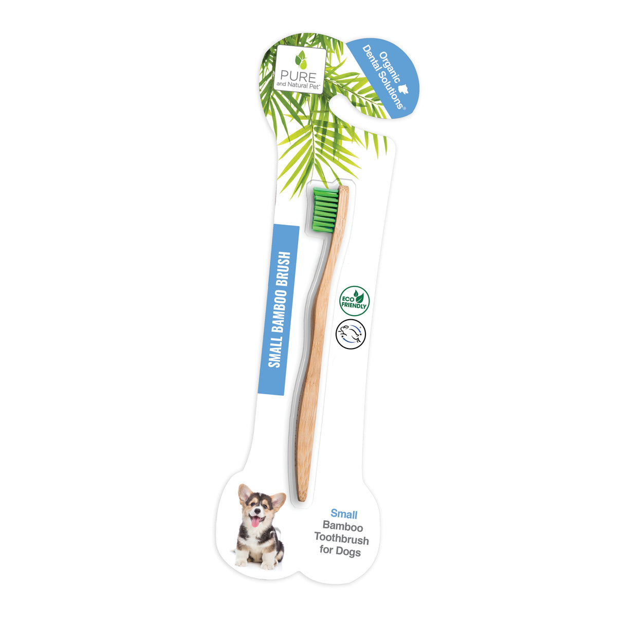 Bamboo Toothbrush for Small Dogs - Organic Dental Solutions®