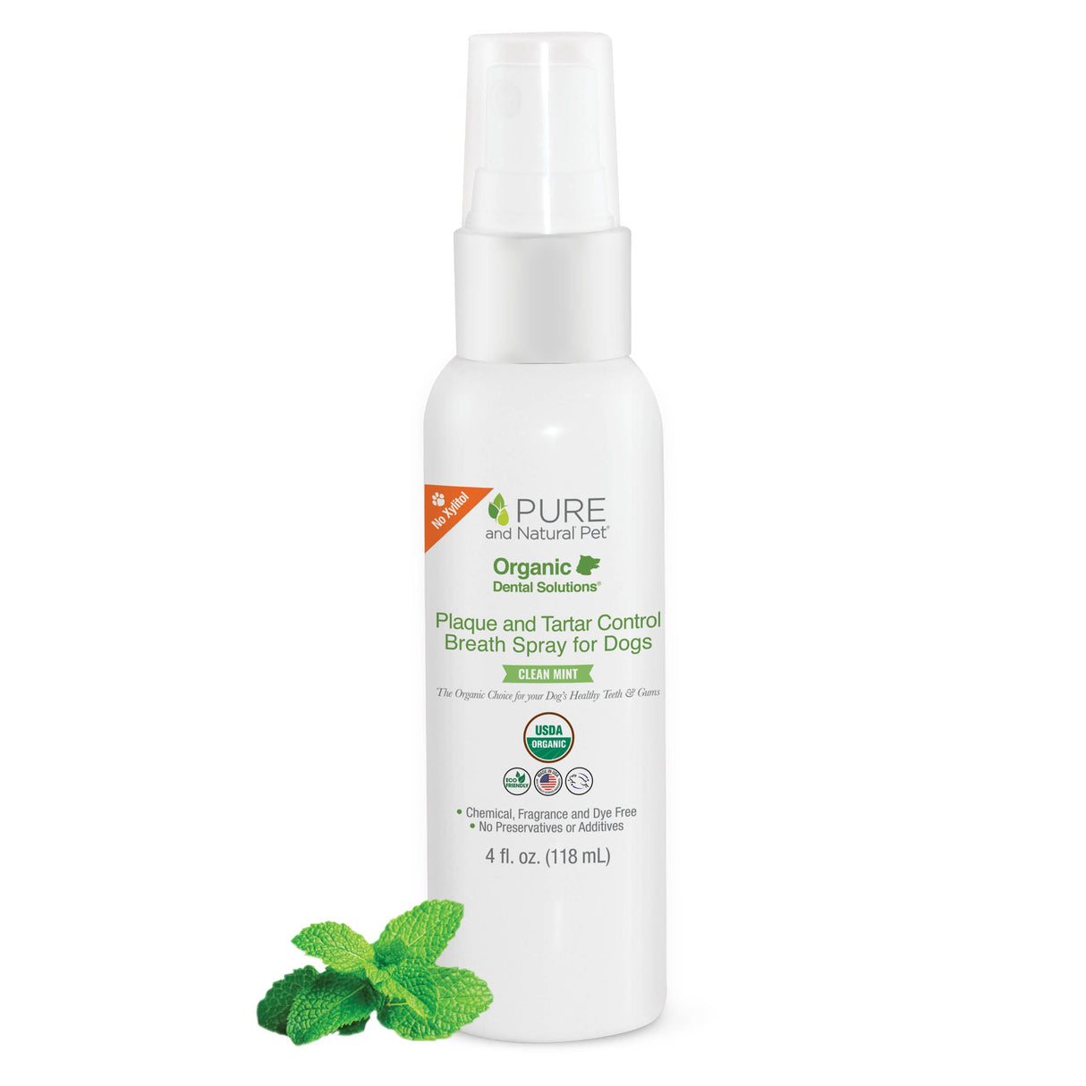 Plaque & Tartar Control Breath Spray for Dogs - Organic Dental Solutions®