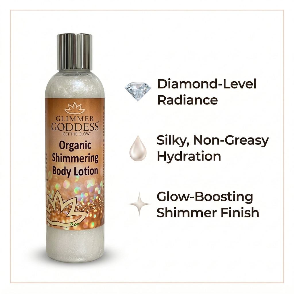 Organic Diamond Shimmer Body Lotion