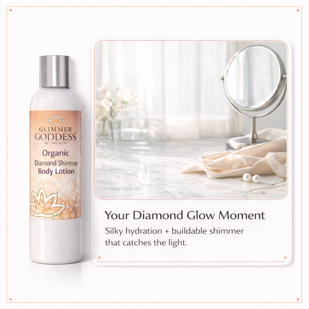 Organic Diamond Shimmer Body Lotion