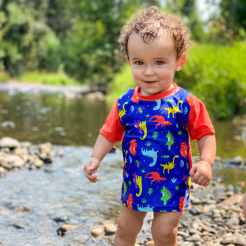 UPF 50+ Rash Guards - Dinomite