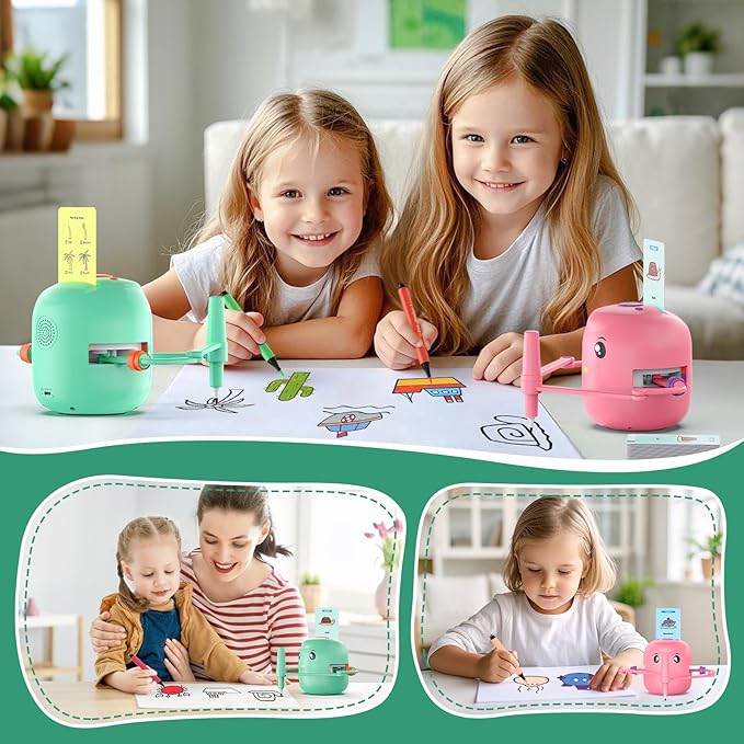 DoodleBot™ - AI-Powered Creative Drawing Robot for Kids