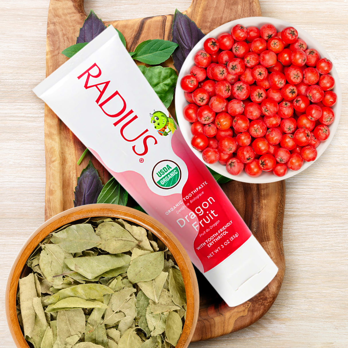Kids USDA Organic Dragon Fruit Toothpaste