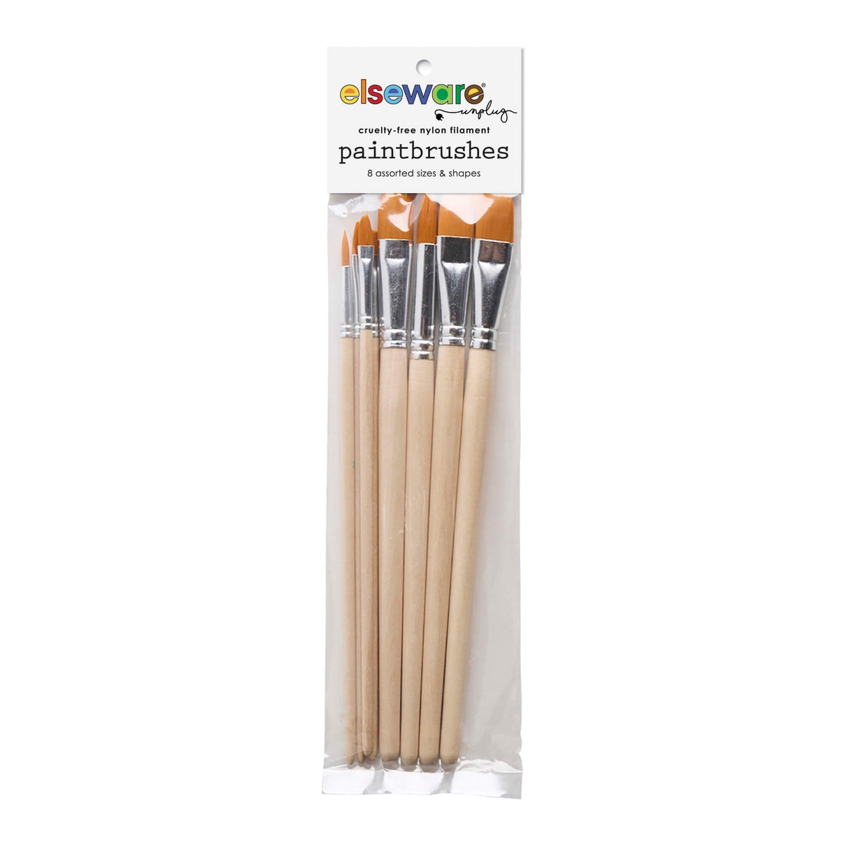 Paintbrush Set – 8 Assorted Sizes