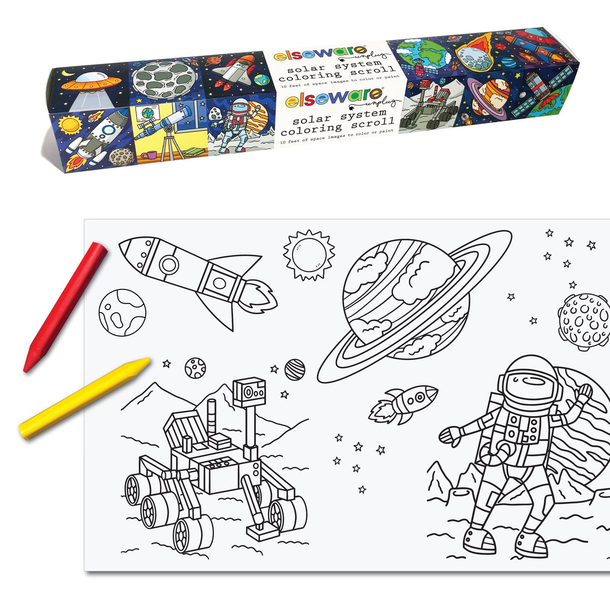Coloring Scrolls – 10 ft – Adhesive Back