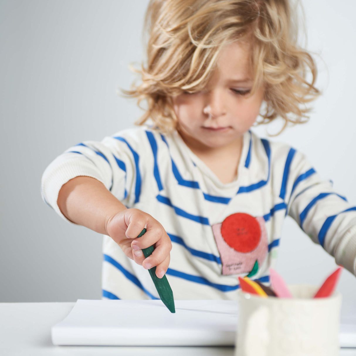 Eco-Kids Non-Toxic Beeswax Crayons (Extra Large) - by Elseware Unplug