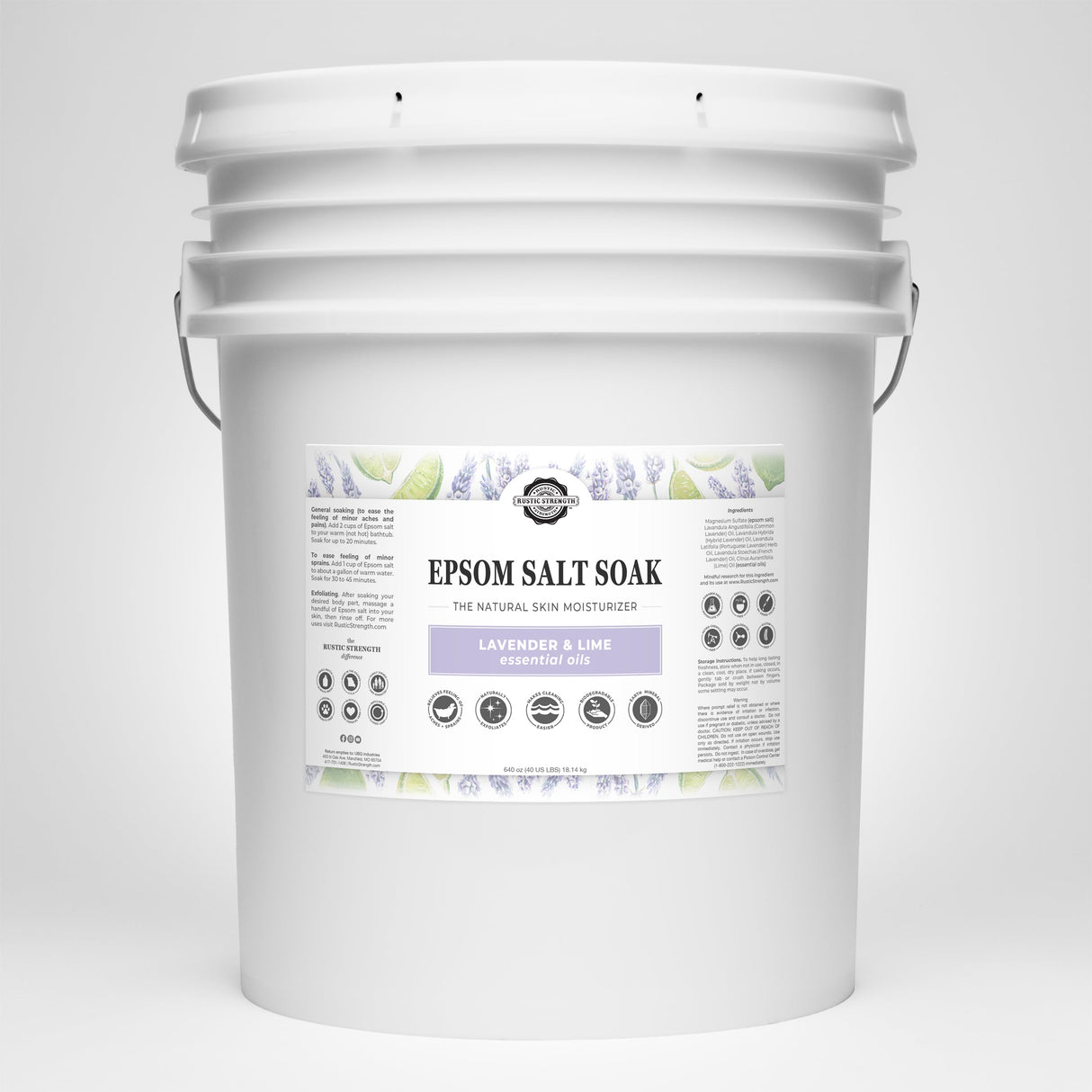 Epsom Salt Soak | Lavender & Lime
