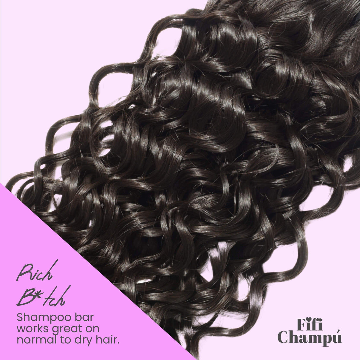 Rich B*tch Shampoo Bar: Deep Repair and Luxe Hydration