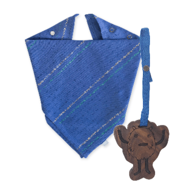 gift set | robot talk lovie bib 2pc