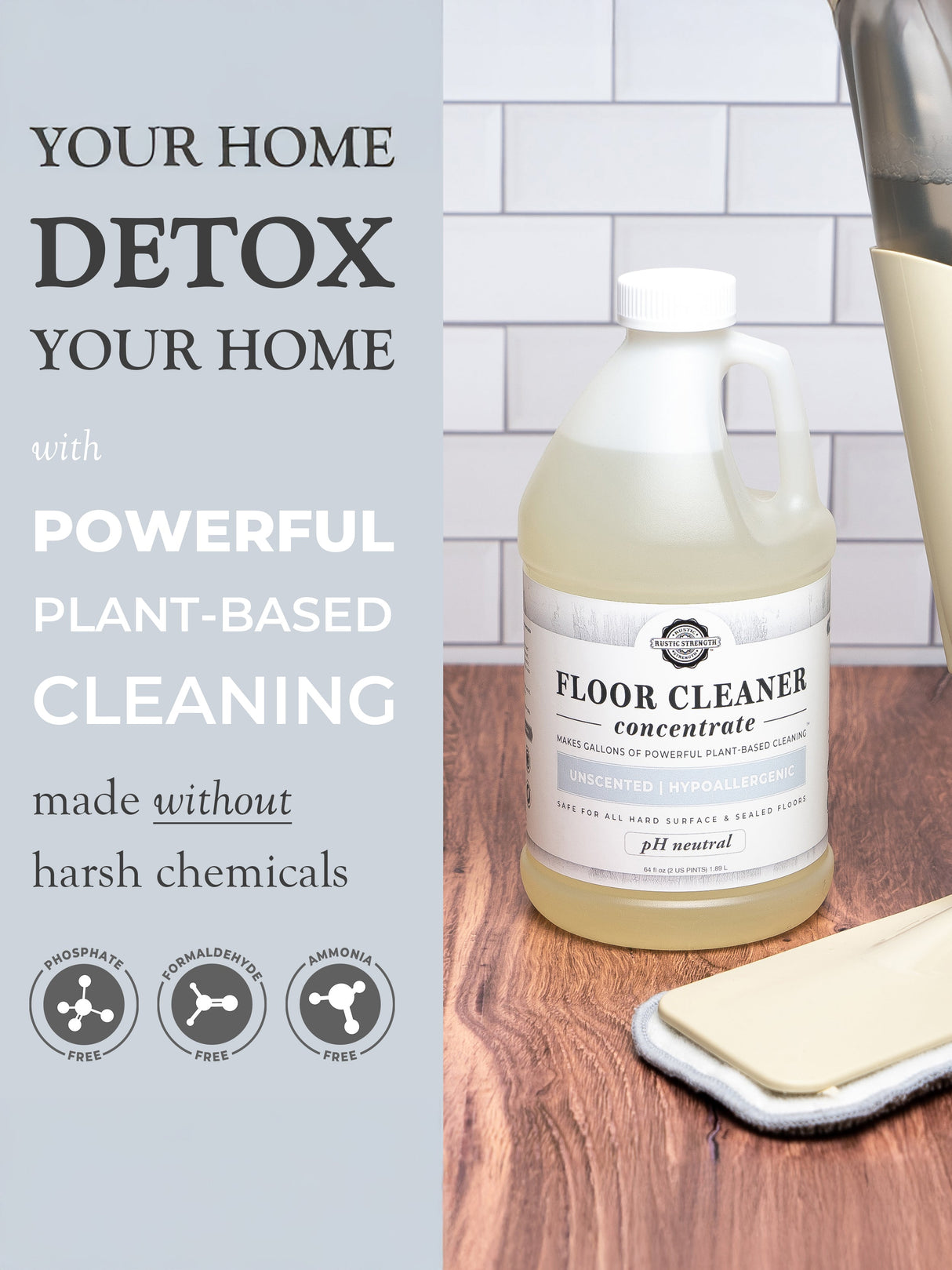 Floor Cleaner Concentrate | Bergamot & Cypress