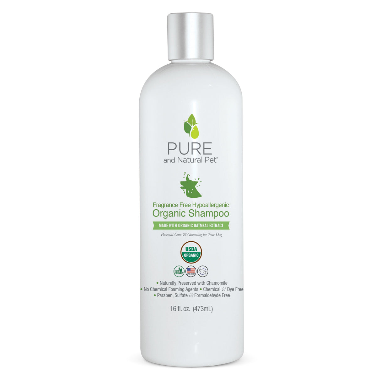 Fragrance Free Hypoallergenic Organic Shampoo
