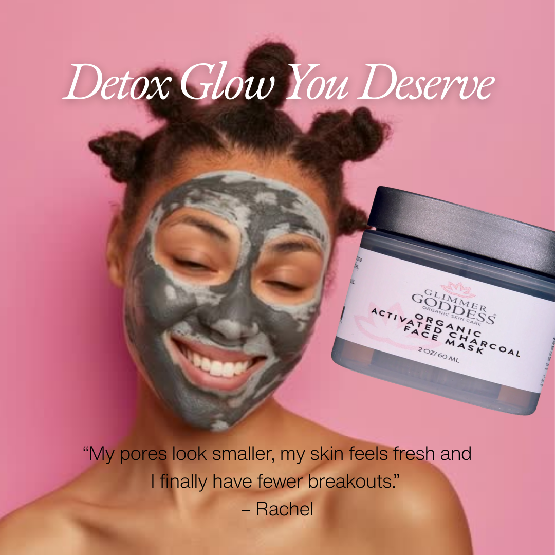 Organic Acne Face Mask - Activated Charcoal - Superior Detox & Purification