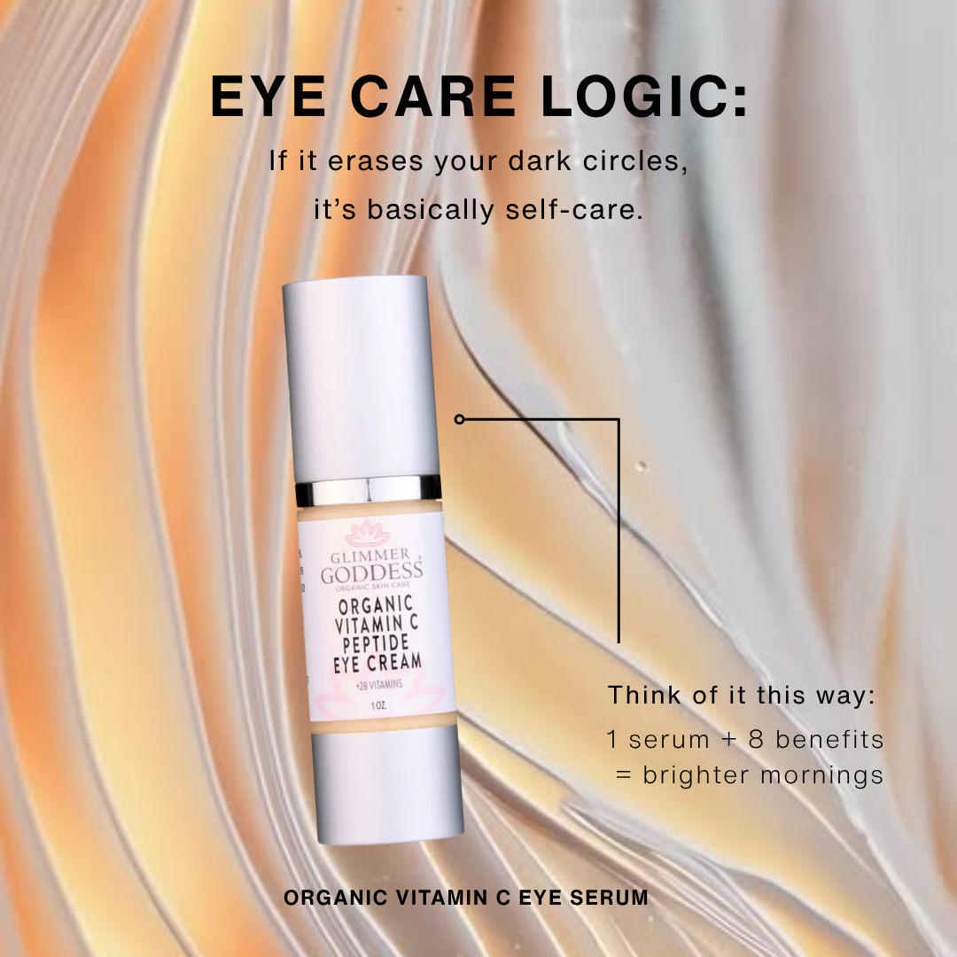Organic Vitamin C Eye Serum For Dark Circles - Viral On Tiktok