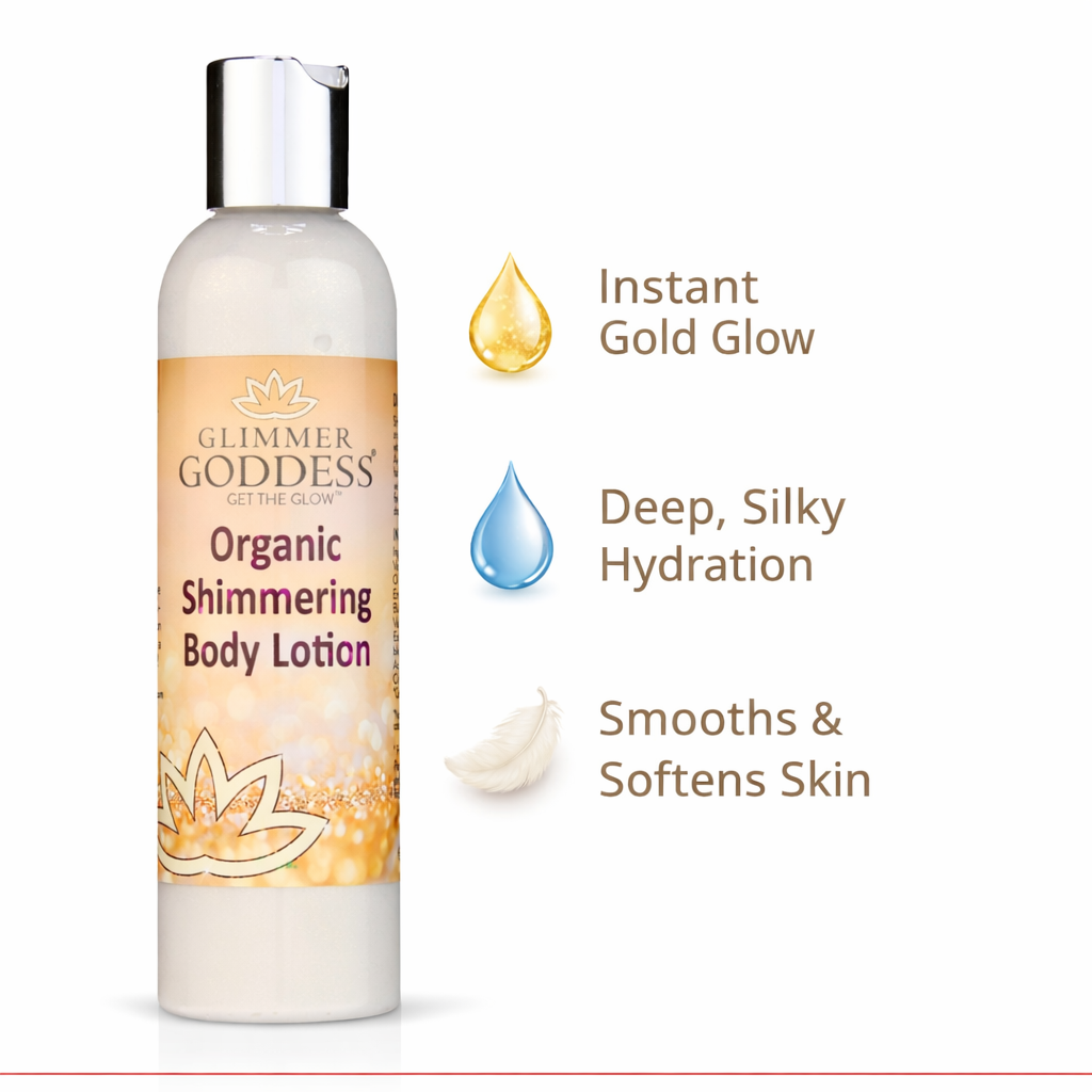Organic Gold Shimmer Body Lotion