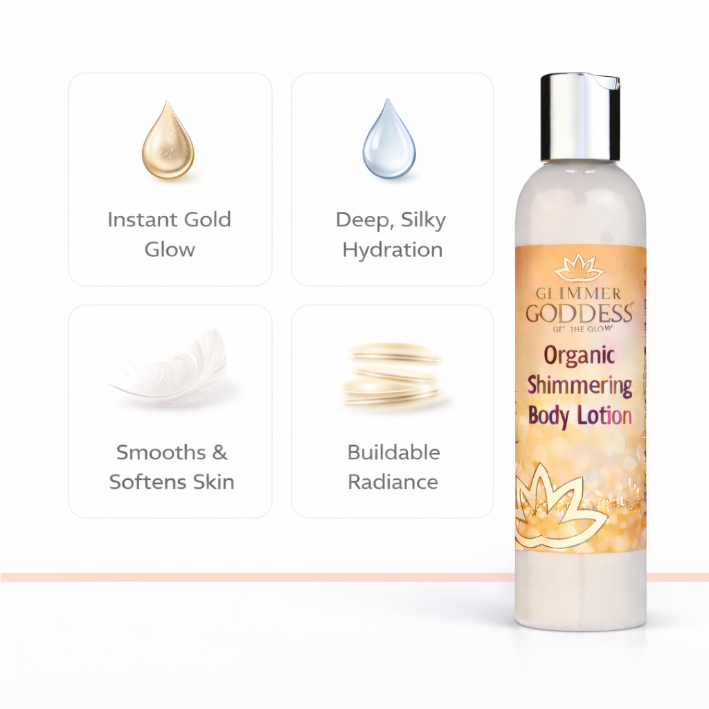 Organic Gold Shimmer Body Lotion