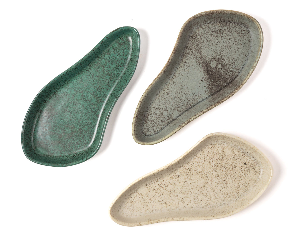 Riverstone Dessert Plates, Stacy London & Haand Collection