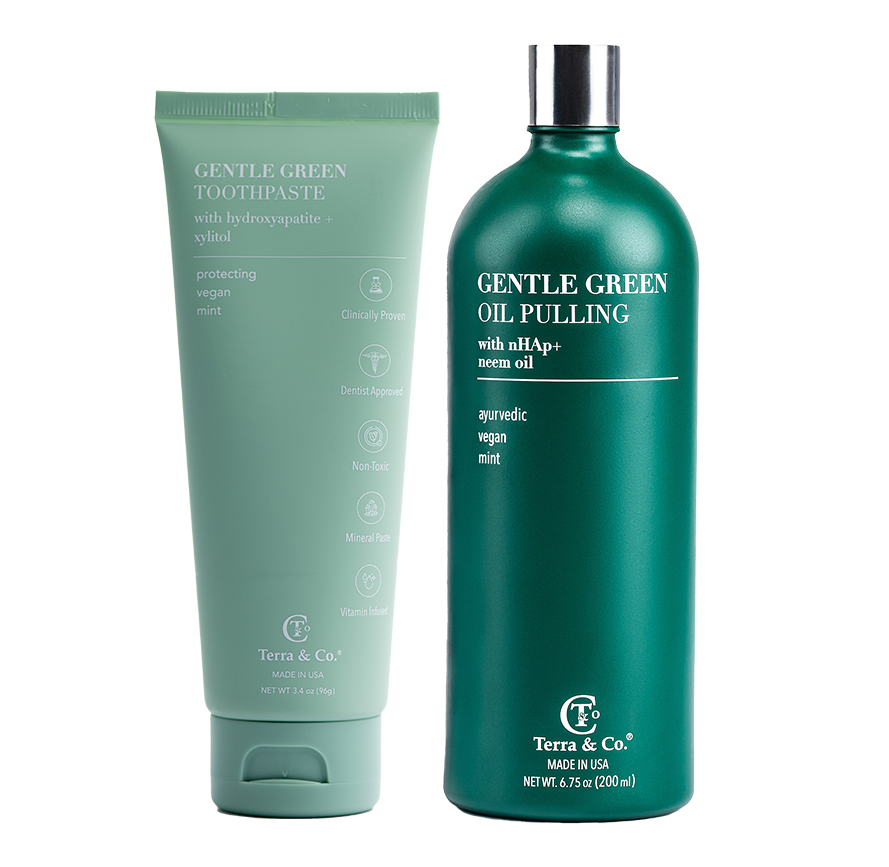 Gentle Green™ Sensitive Toothpaste with Hydroxyapatite & B12 (Fluoride-Free, Natural Enamel Support & Sensitive Teeth Relief)