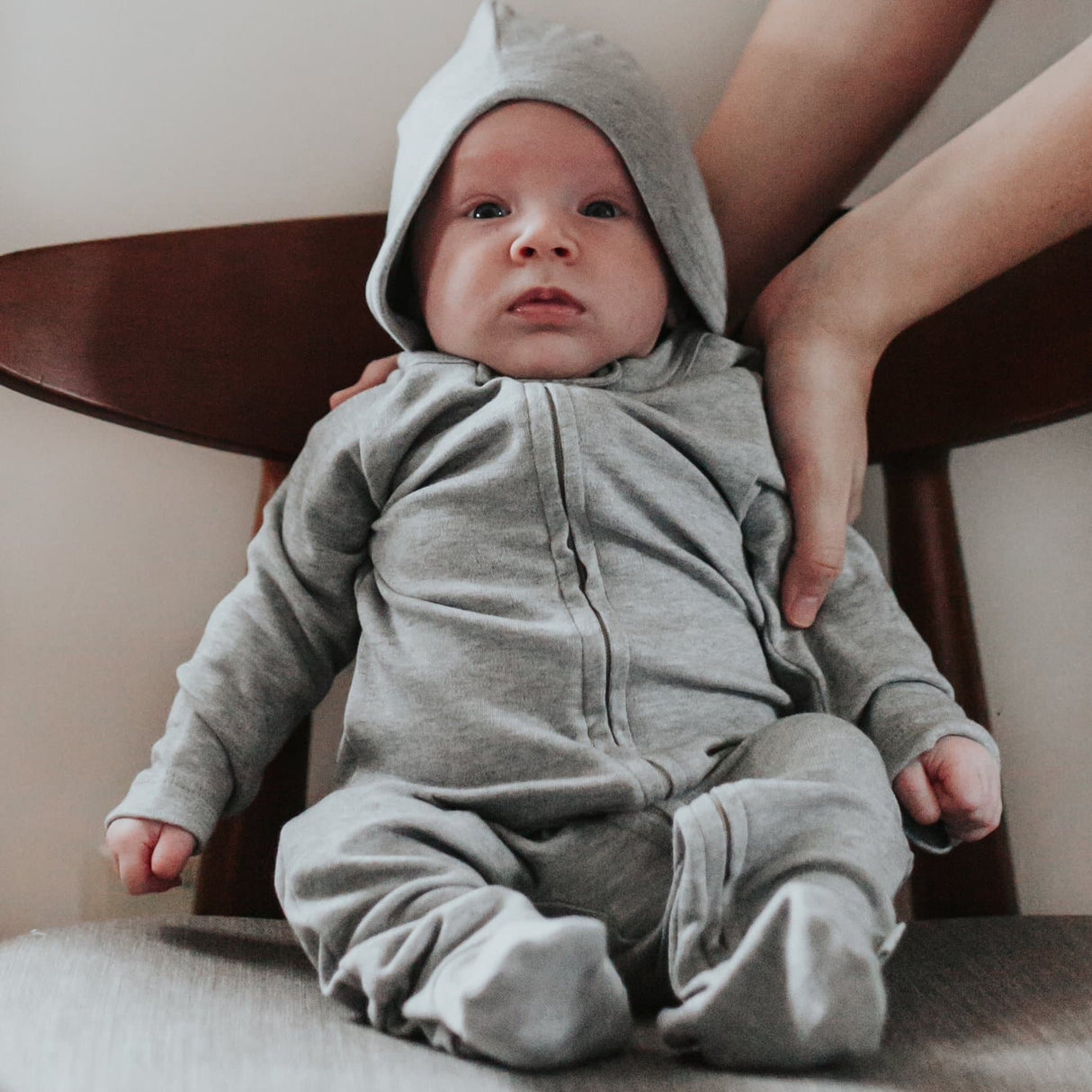 bringing home baby set | heather gray