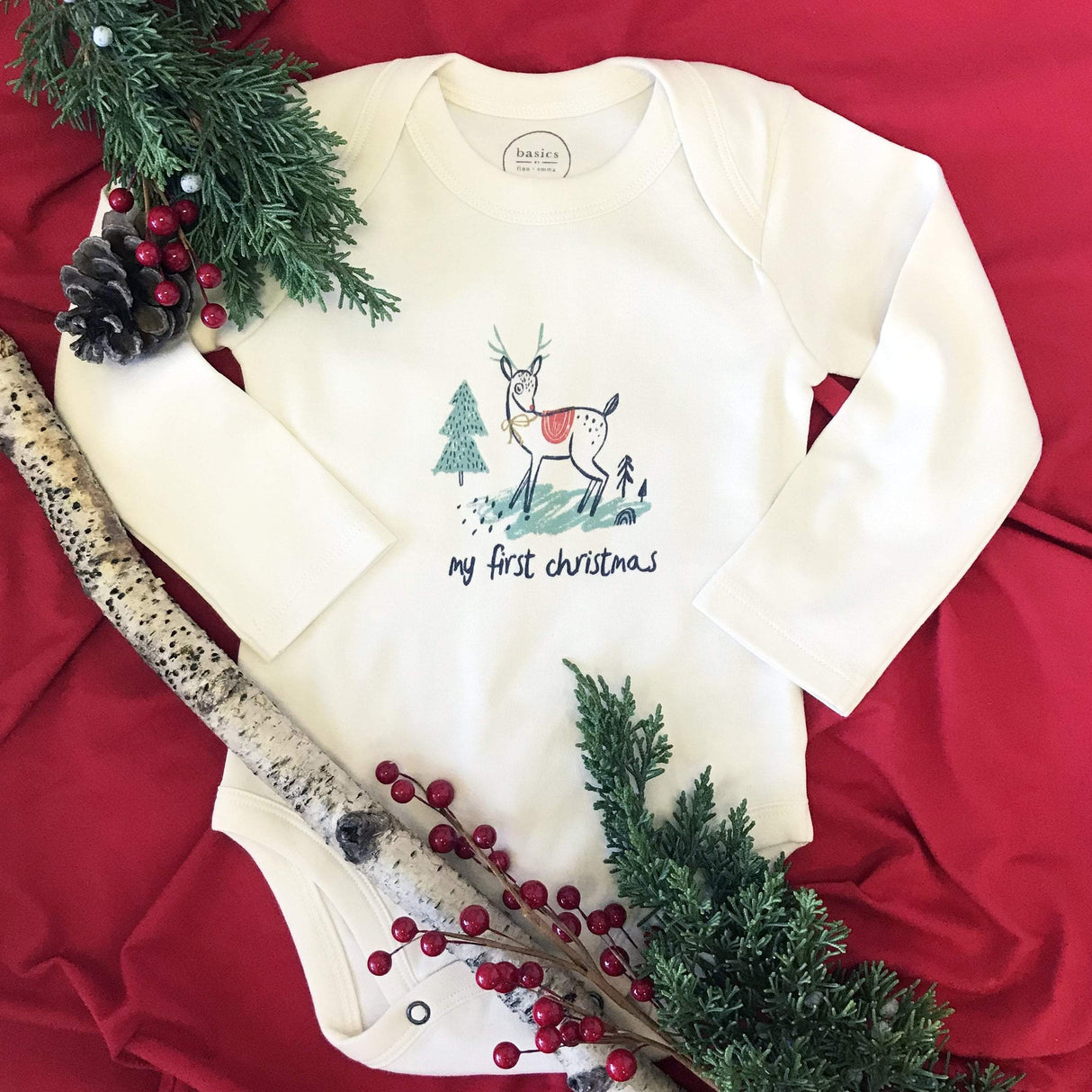 gift set | my first christmas deer 3pc